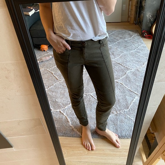 Free People Army Green Pants - Picture 2 of 2